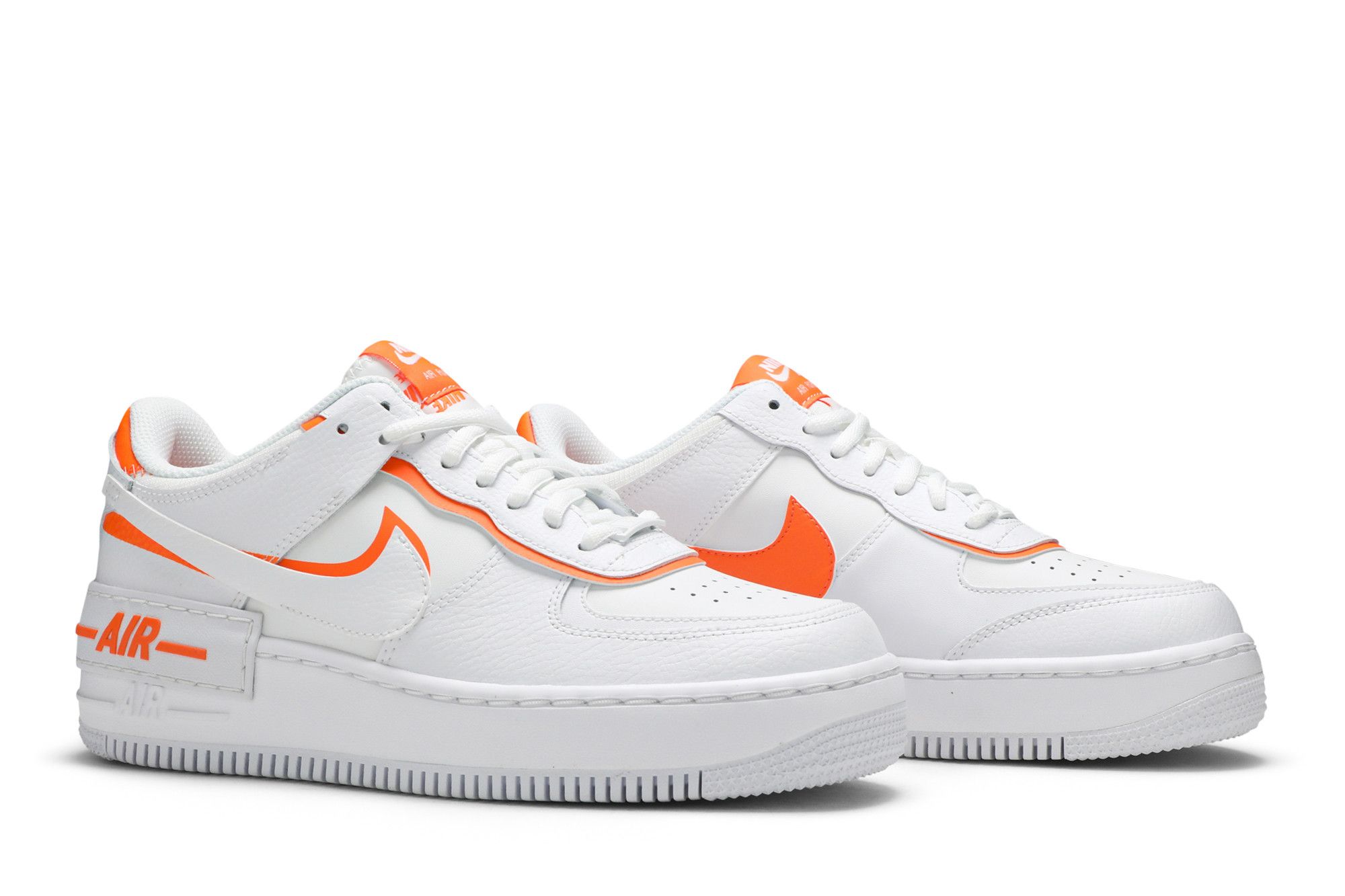Orange air force ones womens shop