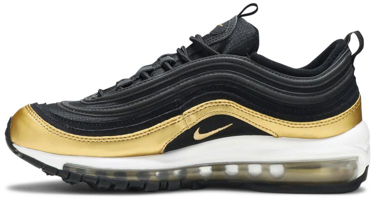 Nike Air Max 97 GS Black Metallic Gold