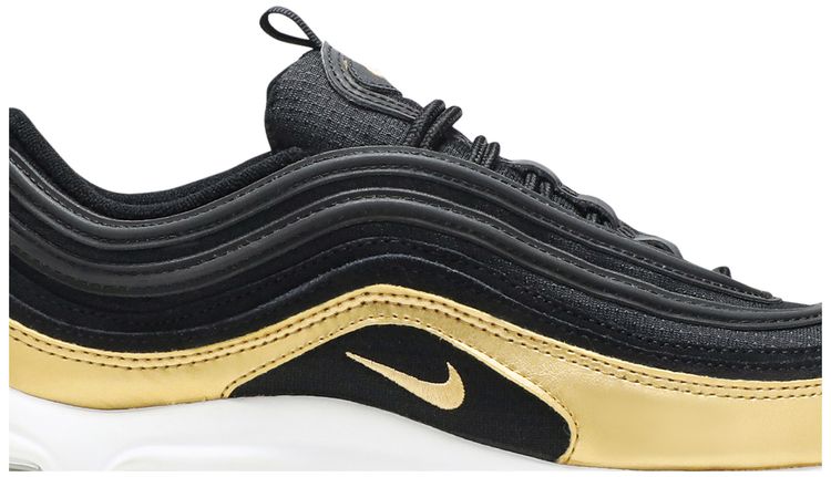 Nike Air Max 97 GS Black Metallic Gold