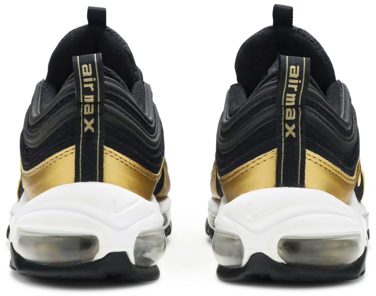 Nike Air Max 97 GS Black Metallic Gold