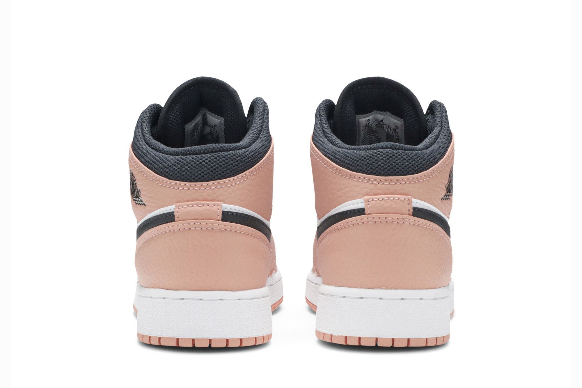 Air jordan 1 mid gs pink deals
