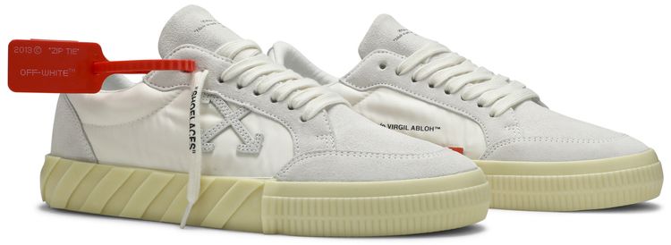 Off White Vulc Sneaker White
