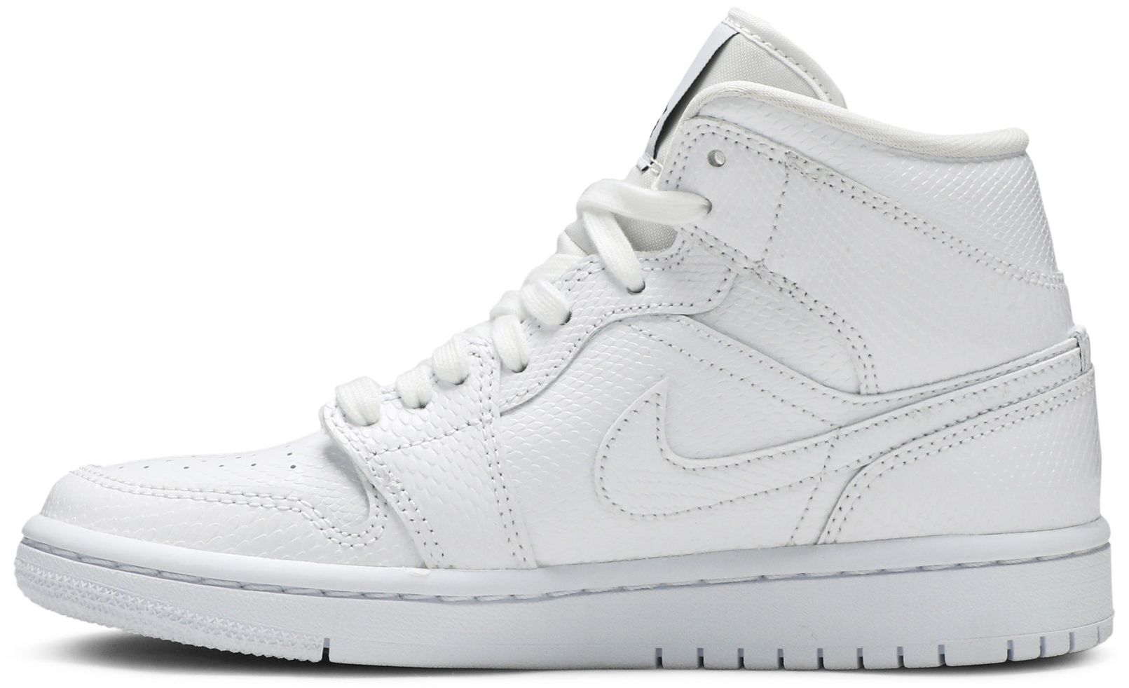 snakeskin white jordan 1