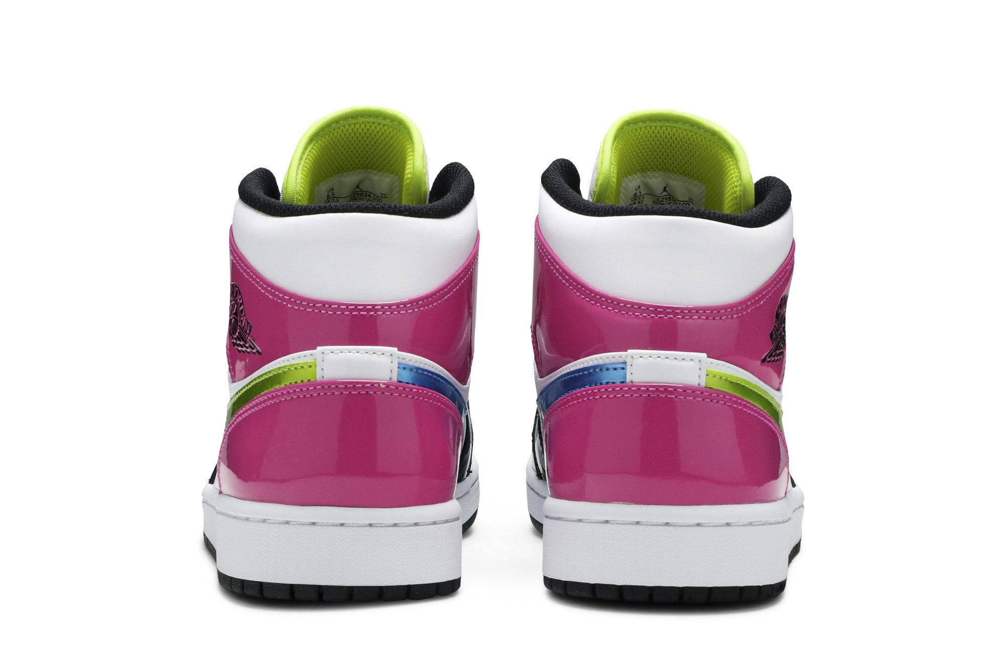 ほぼ未使用 Jordan1 Air Jordan 1 Mid SE 'Cyber Active Fuchsia' CZ9834-100