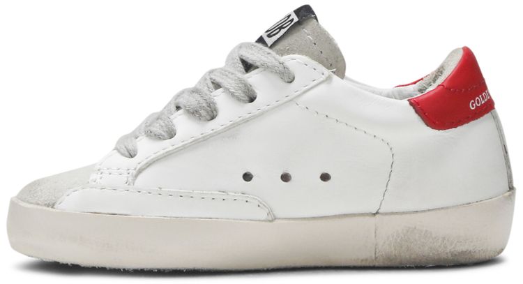 Golden Goose Superstar Infant White Blue Red