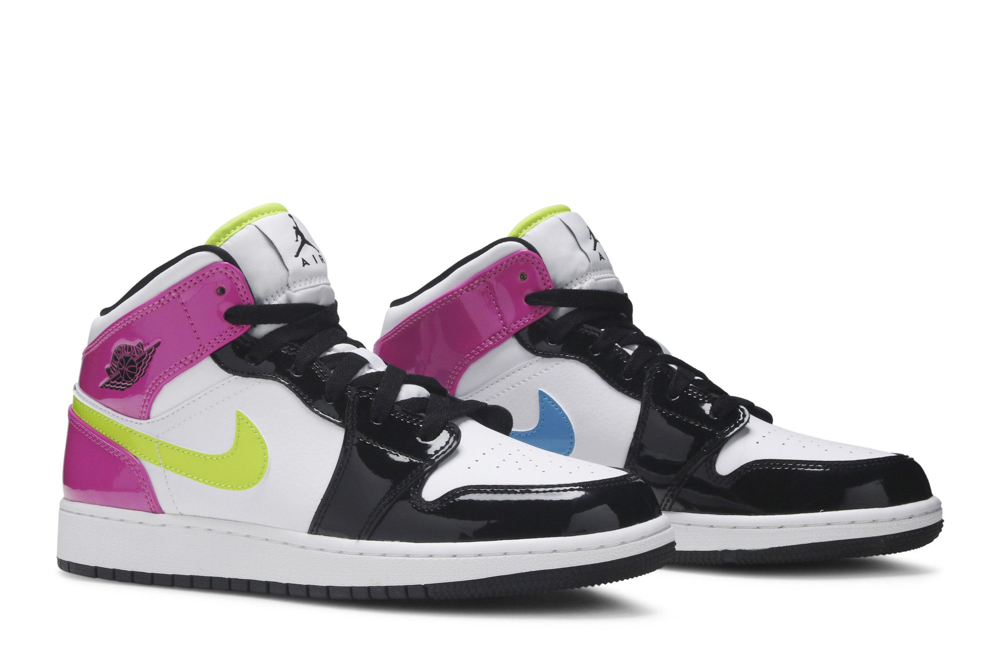 Buy Air Jordan 1 Mid SE GS 'Cyber Active Fuchsia' - CZ9835