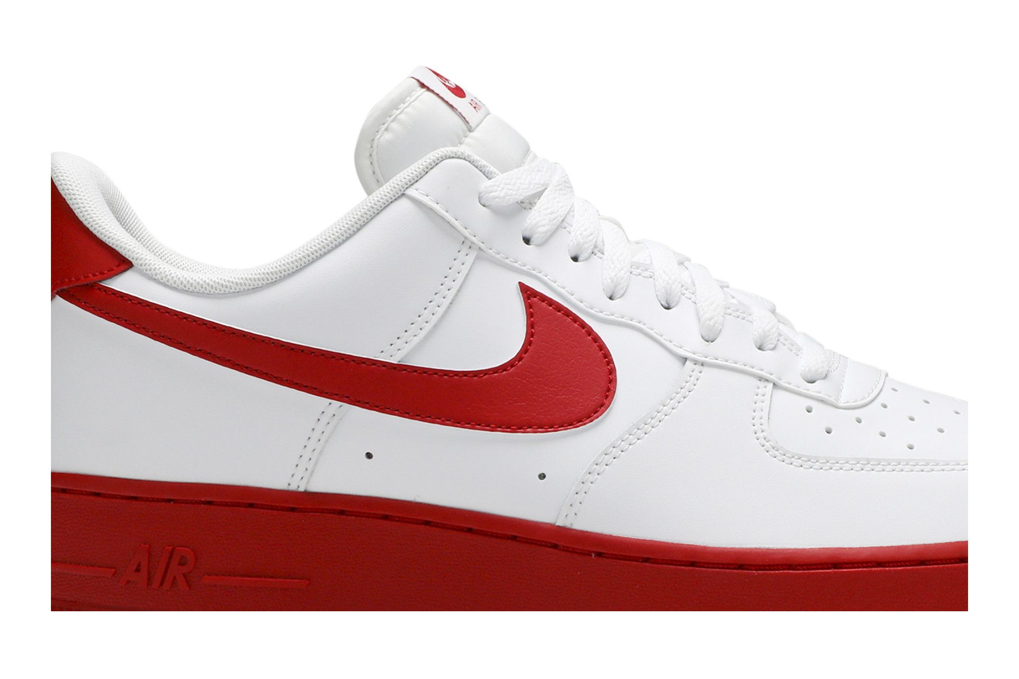 Red sole nike deals