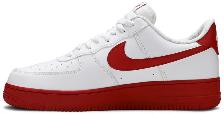 Nike Air Force 1 Low White Red Sole