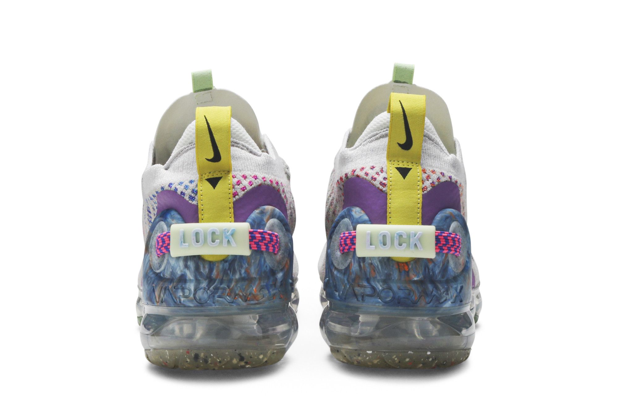 Vapormax purple and yellow 2025