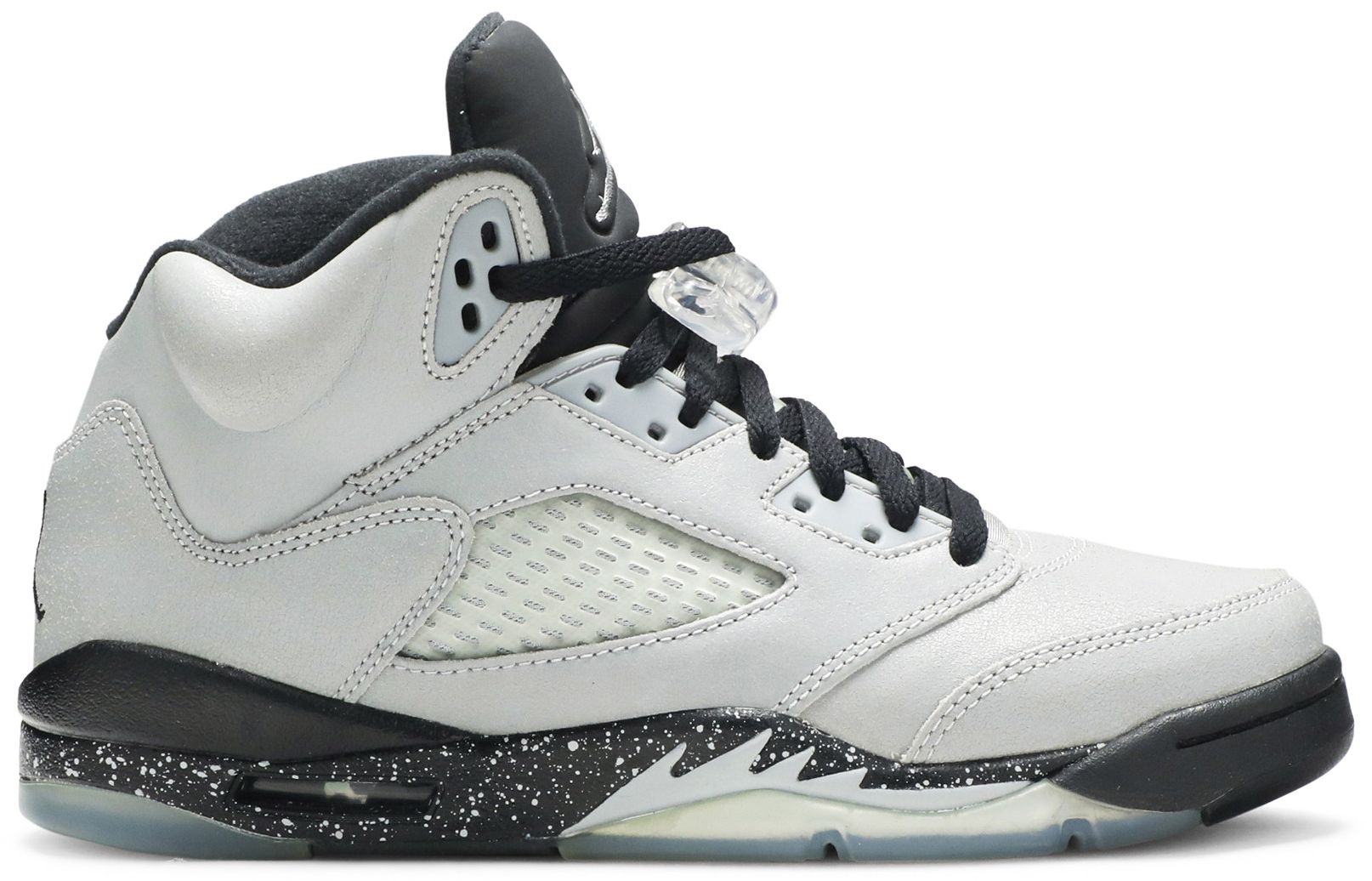 grey retro 5 jordans