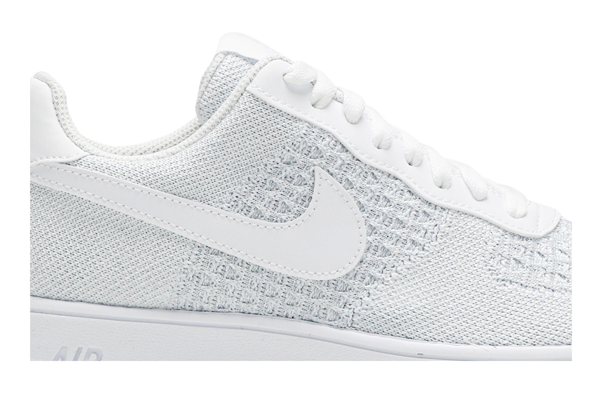 Air force 1 flyknit pure platinum sale