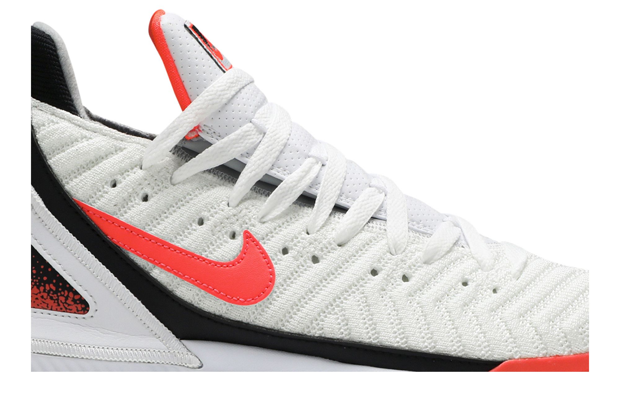 Size 10.0 LeBron 16 Air Tech Challenge Hot Lava White