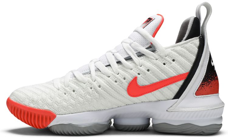 LeBron 16 Air Tech Challenge Hot Lava White