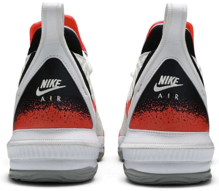 LeBron 16 Air Tech Challenge Hot Lava White