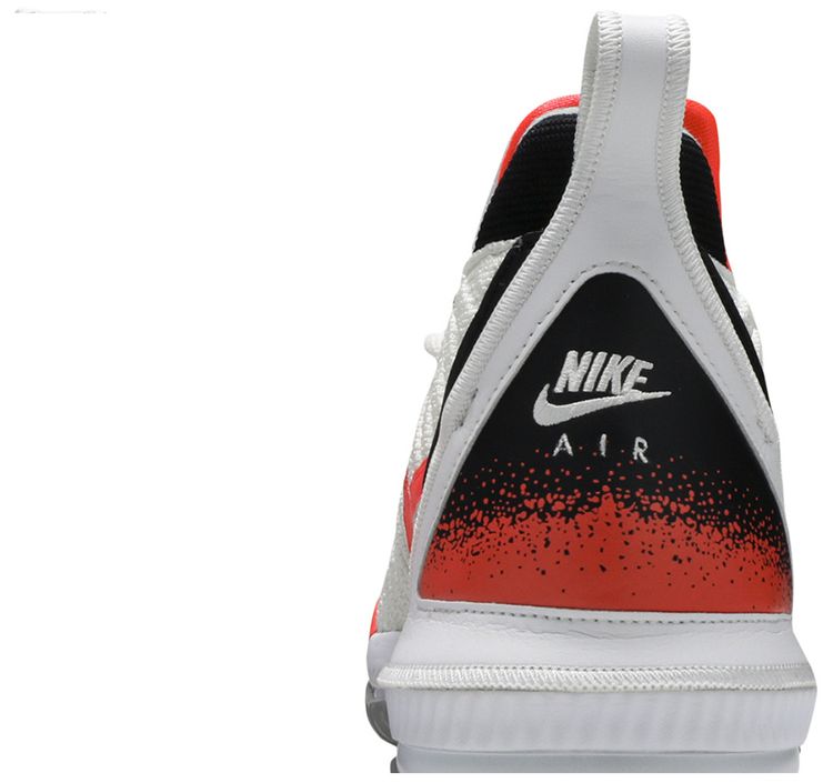 LeBron 16 Air Tech Challenge Hot Lava White