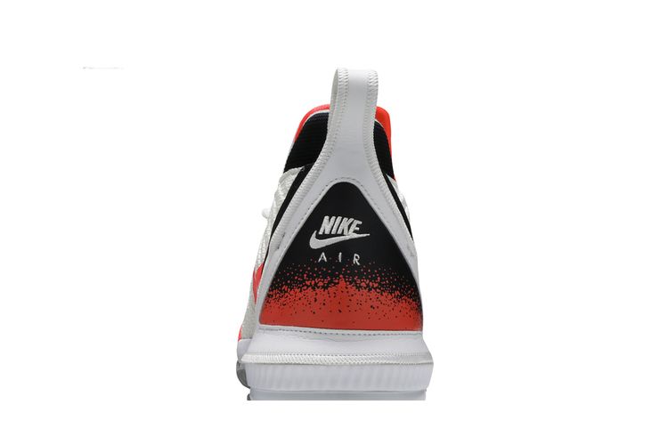 New Men’s Nike LeBron 16 Air Tech Challenge Hot Lava Size 8/9.5w CI1621-100 Size 9.5 - Nike LeBron 16 Air Tech Challenge Hot Lava White  main image 3