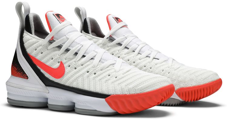 LeBron 16 Air Tech Challenge Hot Lava White