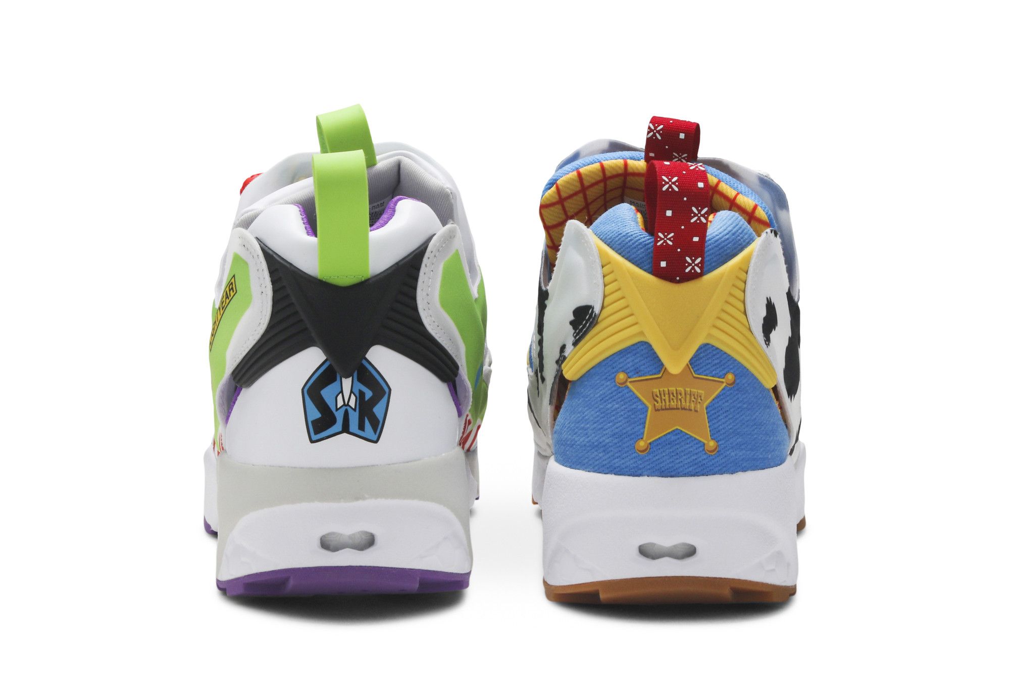 Woody and buzz reebok store