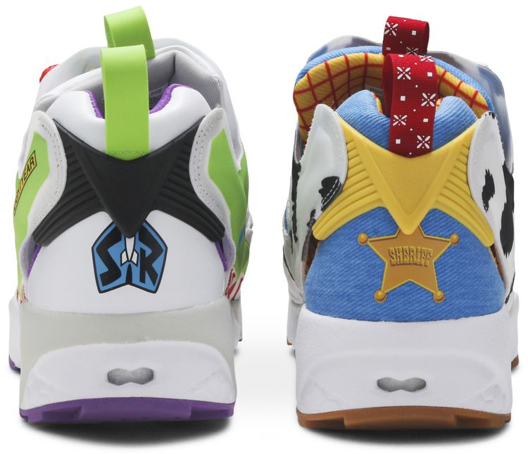 Toy Story 4 x BAIT x InstaPump Fury OG Mixed Woody and Buzz