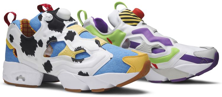 Toy Story 4 x BAIT x InstaPump Fury OG Mixed Woody and Buzz