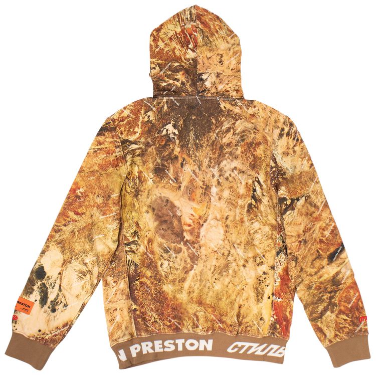 Heron Preston Logo Hooded Sweatshirt Camouflage