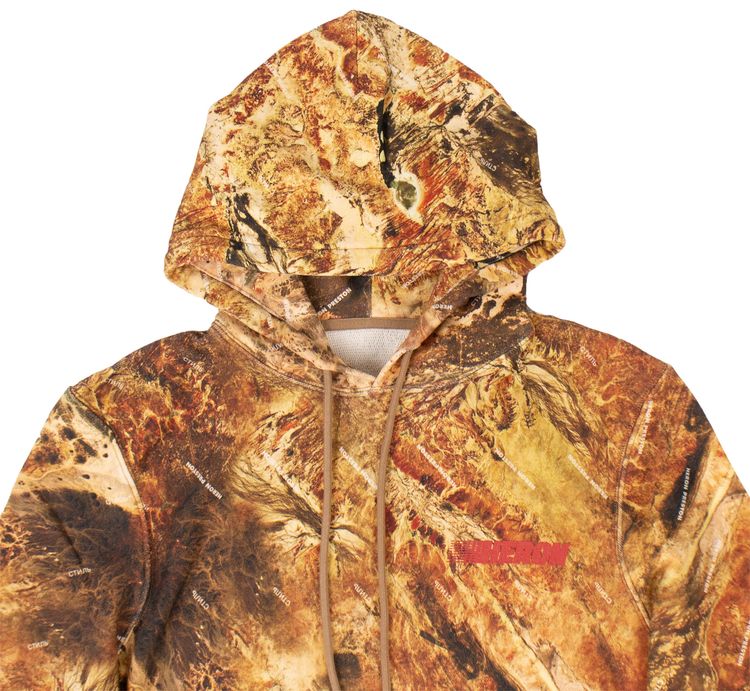Heron Preston Logo Hooded Sweatshirt Camouflage