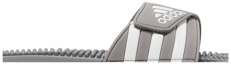 Adidas Adissage Slide Grey White