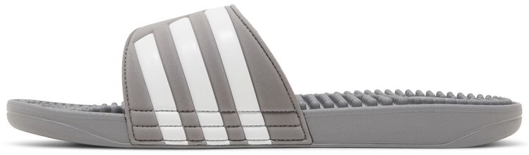 Adidas Adissage Slide Grey White
