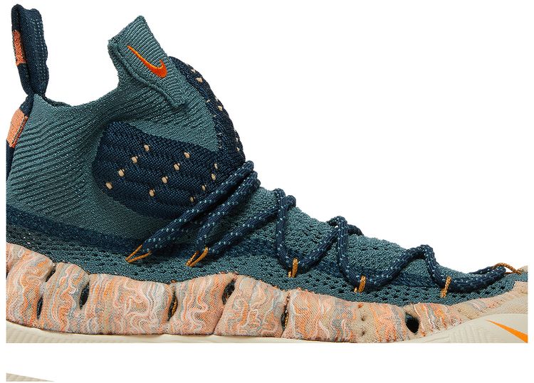 Nike ISPA Sense Flyknit Mineral Slate Magma Orange