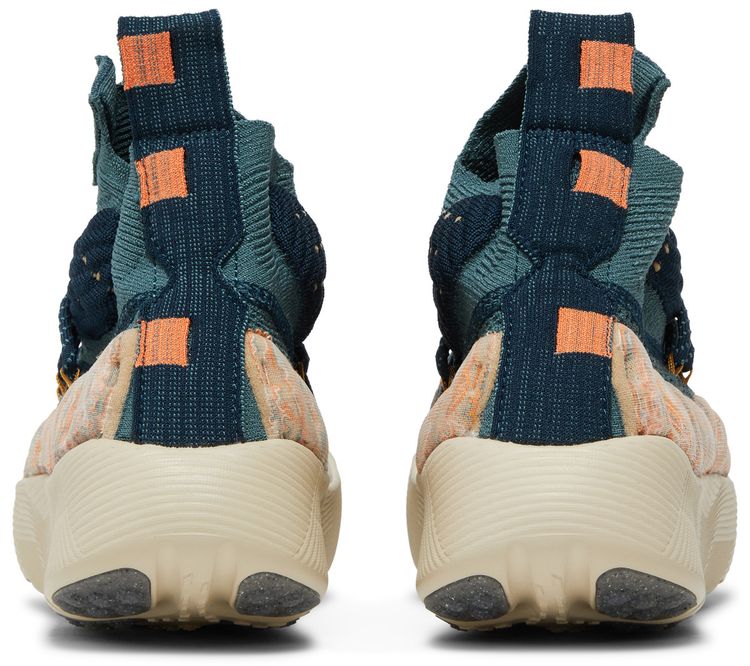 Nike ISPA Sense Flyknit Mineral Slate Magma Orange