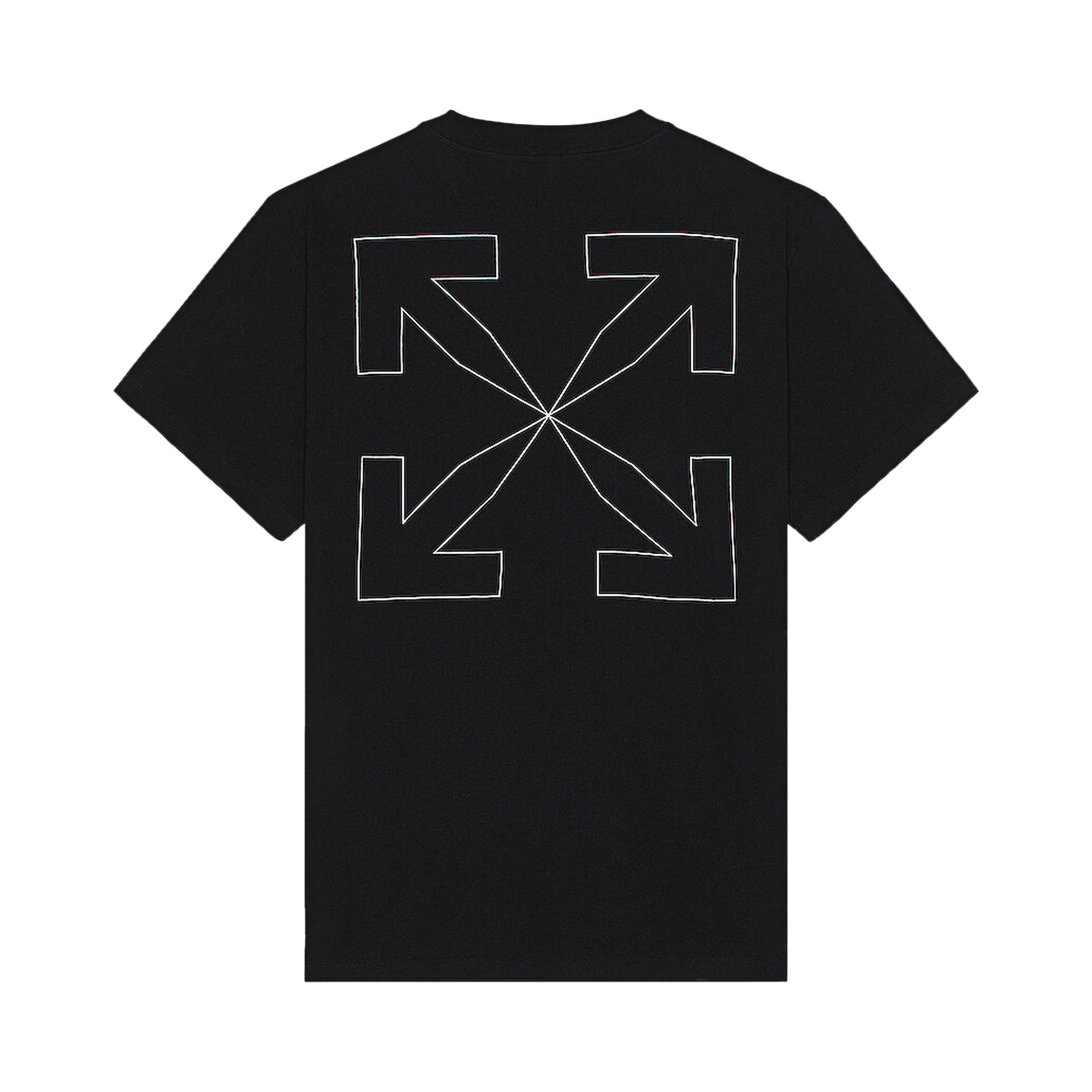 Buy Off-White Arrows Logo Print Tee 'Black