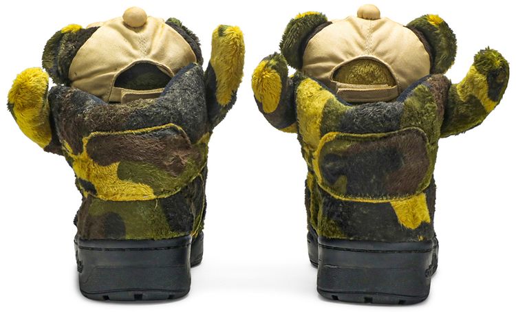 Adidas Jeremy Scott Camo Bear