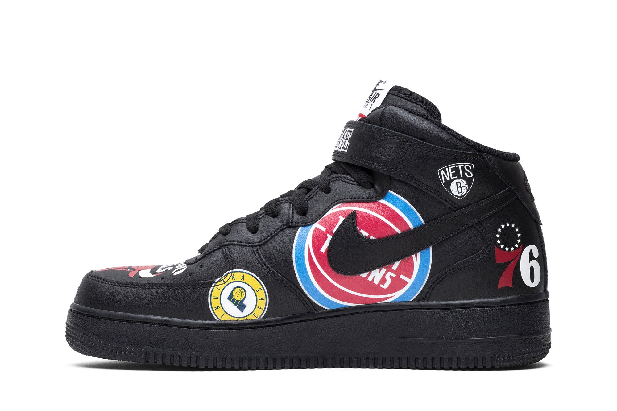 Air force 1 mid supreme nba on sale
