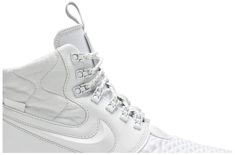 Lunar Force 1 Duckboot Triple White