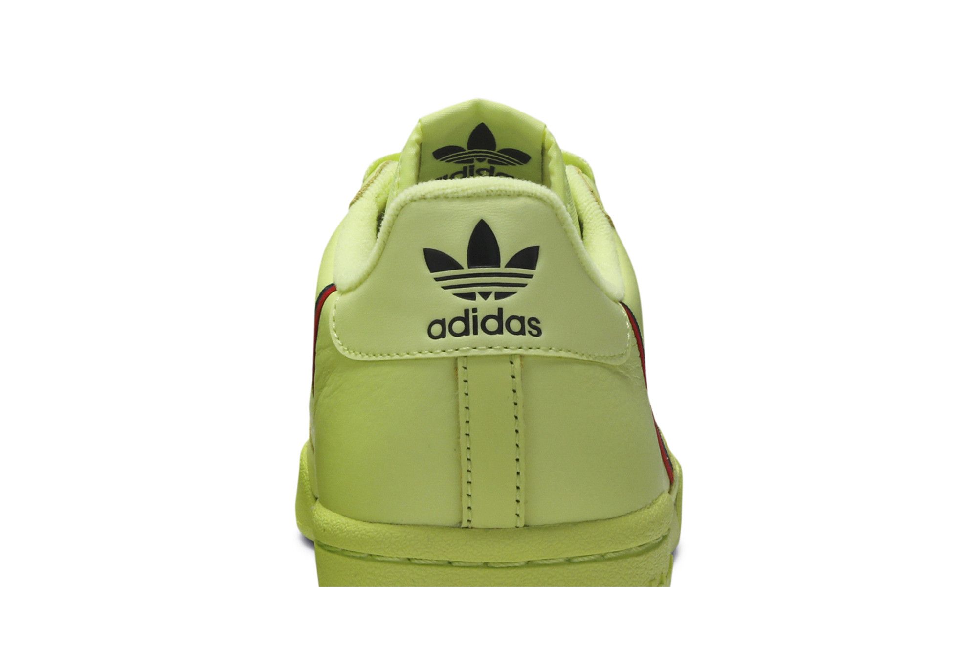 Adidas originals continental 80's sneakers in semi frozen yellow top