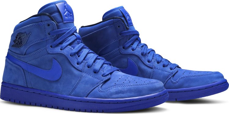 Wmns Air Jordan 1 Retro High Premium Blue Suede