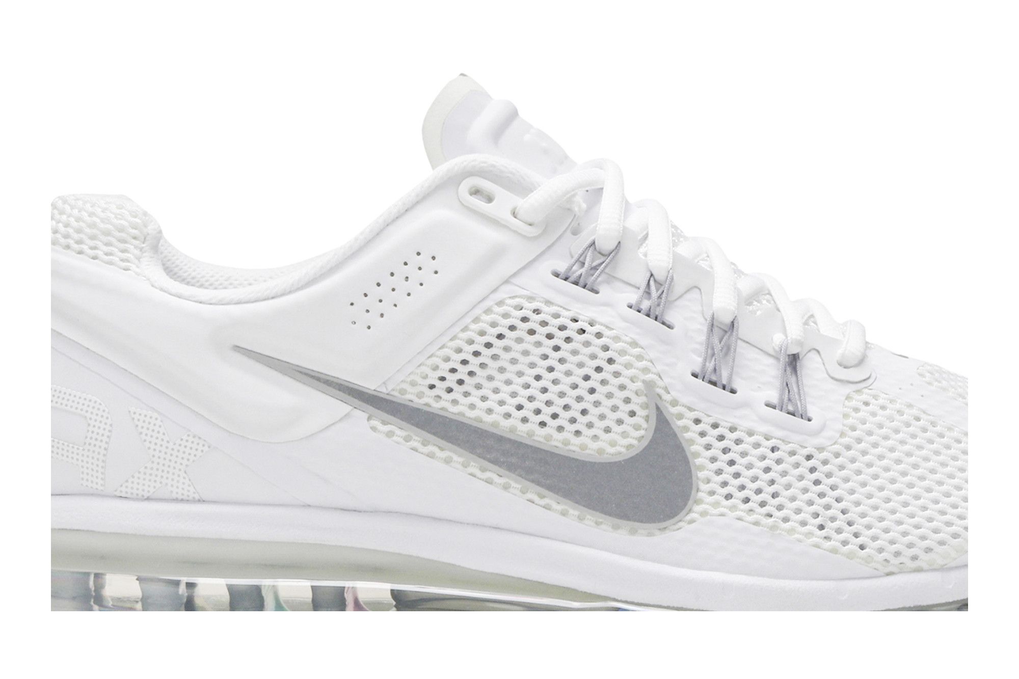 Buy Air Max 2013 White Black Silver 554886 002 GOAT