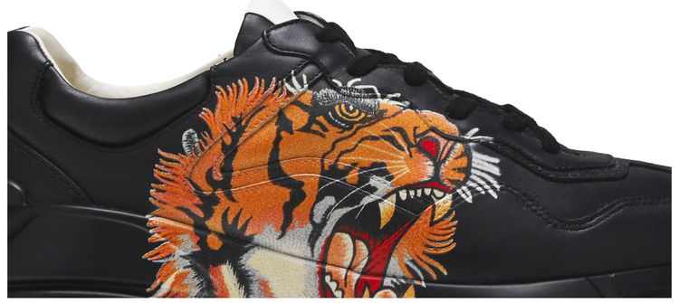 Gucci Rhyton Leather Tiger Print