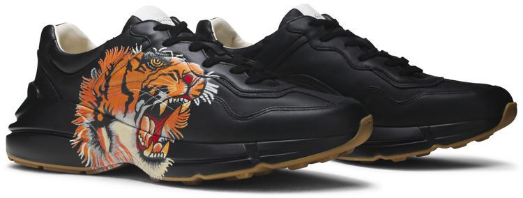 Gucci Rhyton Leather Tiger Print