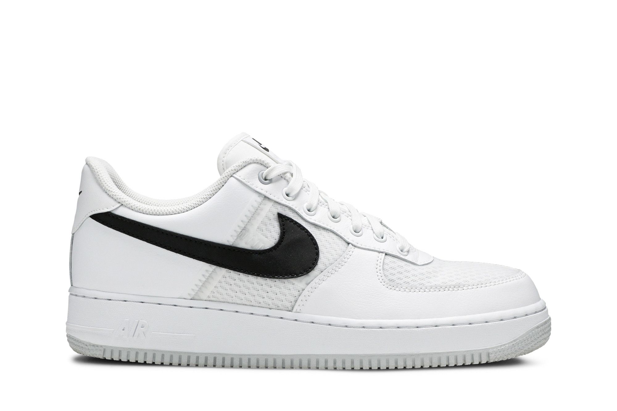 Air force 1 clearance transparent white grey