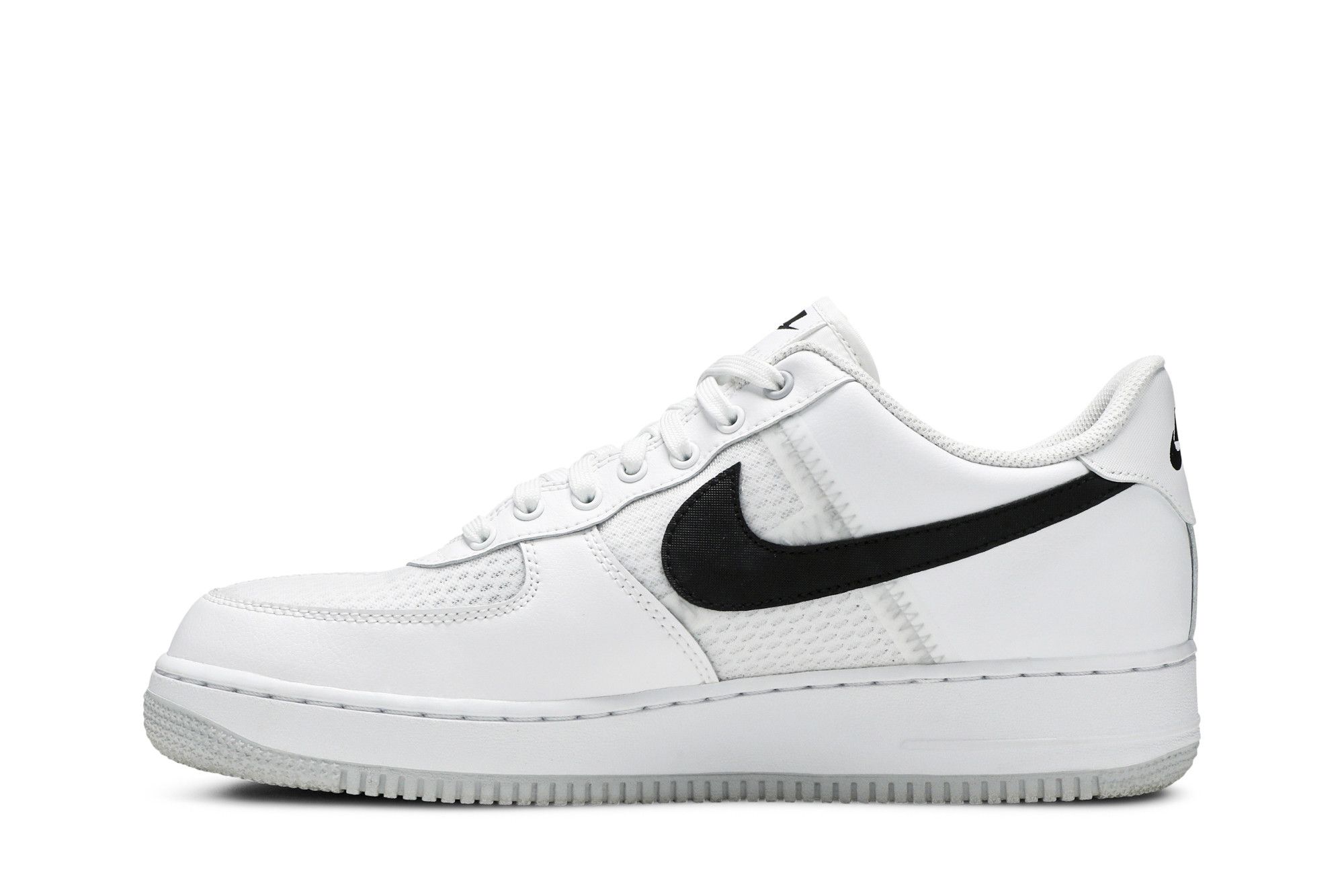 Buy Air Force 1 Low Transparent White Black CI0060 100 GOAT CA