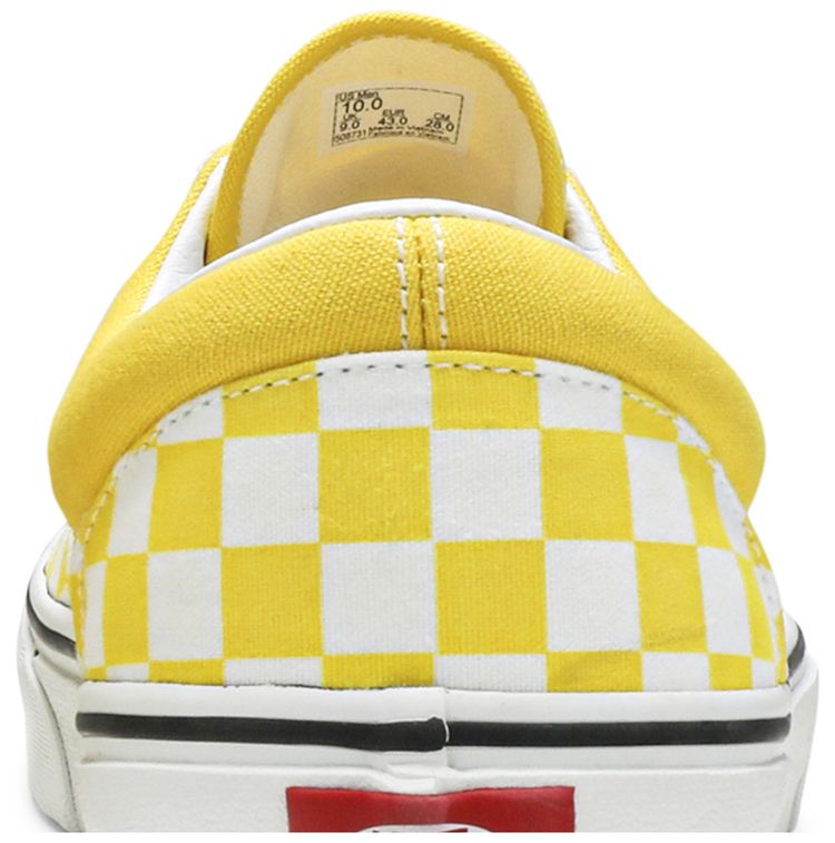 Vans Era Checkerboard Vibrant Yellow