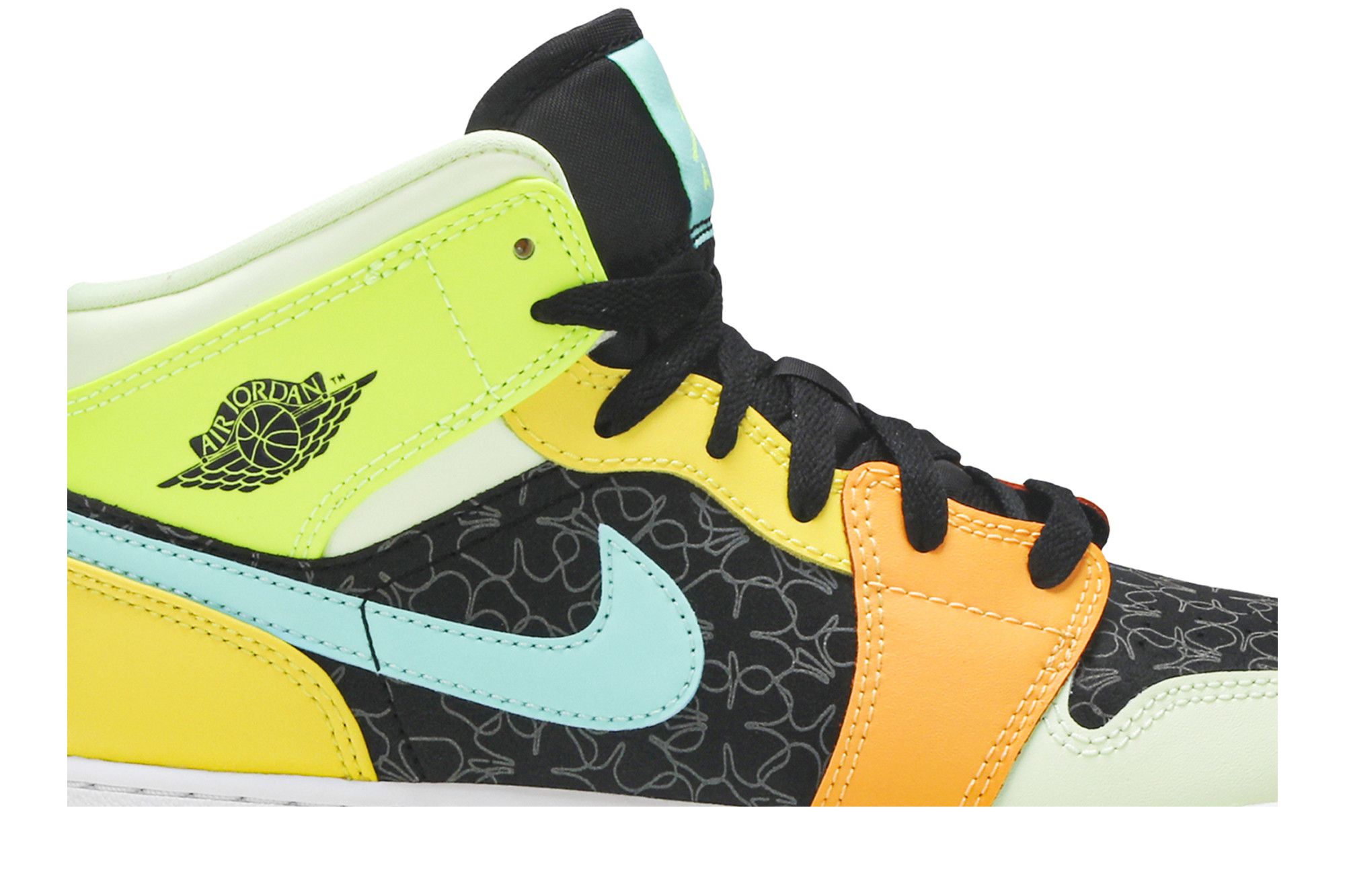Jordan 1 clover top