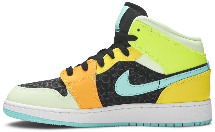 Air Jordan 1 Mid SE GS Clover