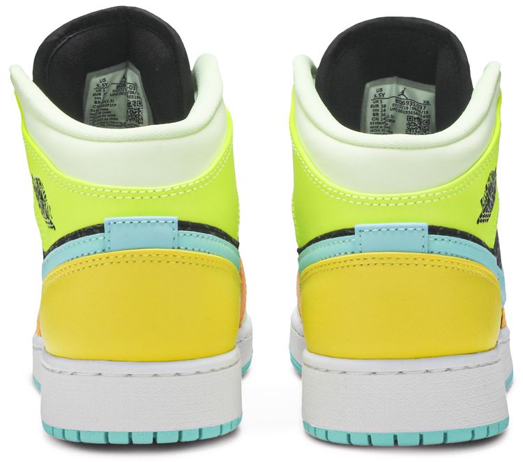 Air Jordan 1 Mid SE GS Clover