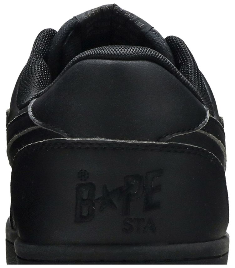 Bapesta Low M1 1st Camo   Black