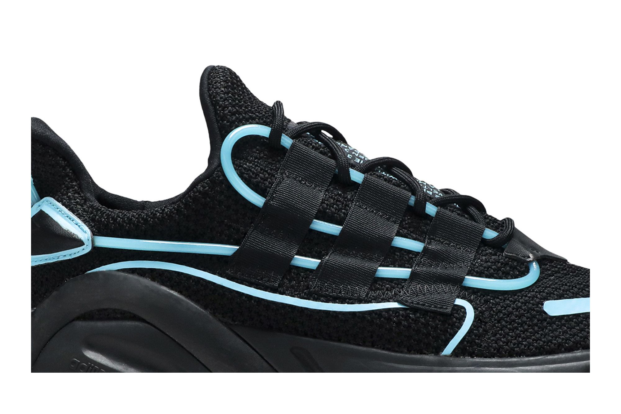 Buy Adidas LXCON 'Black Bright Cyan' - FV3587 | GOAT