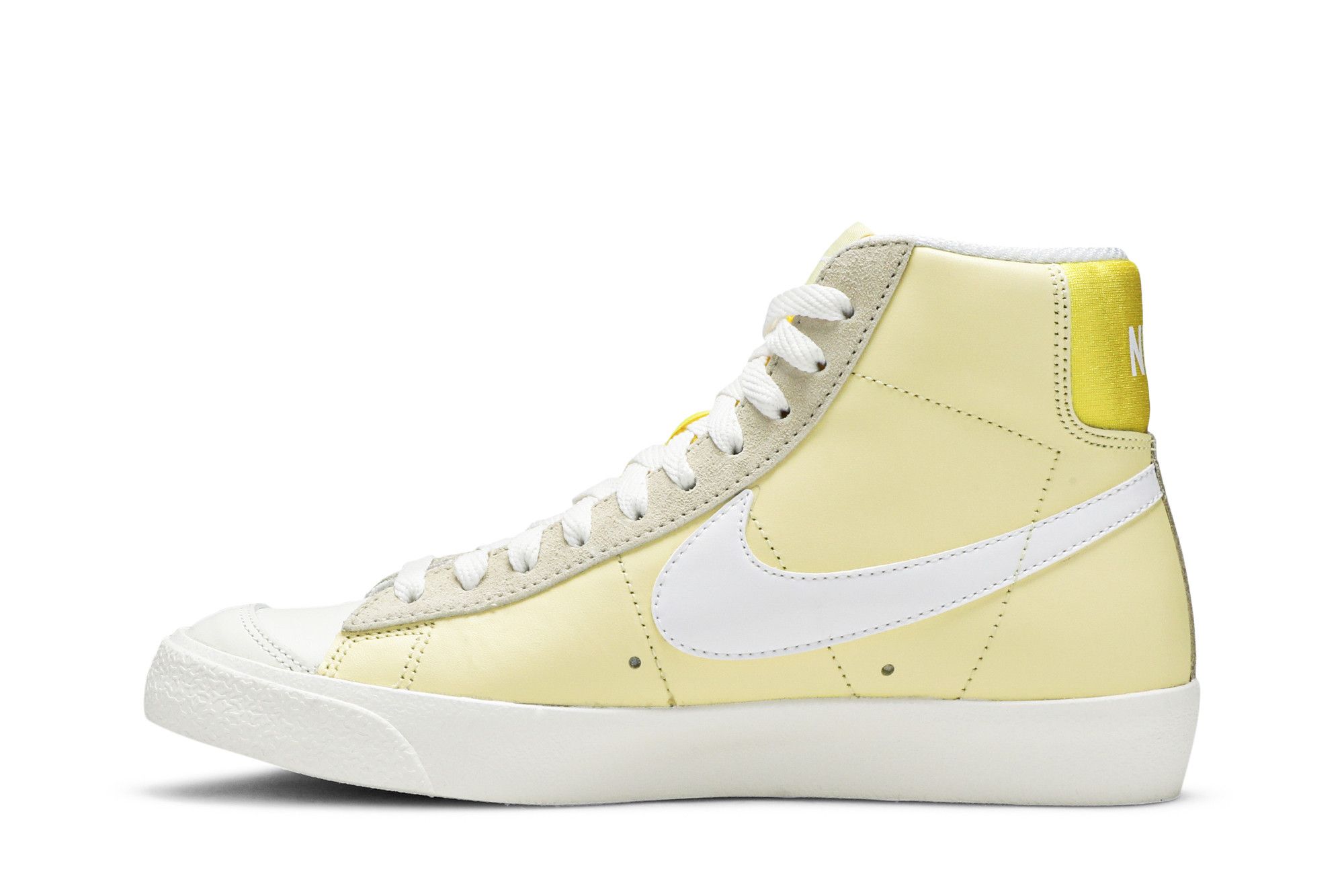Nike blazer mid yellow sales