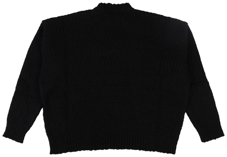 Amiri Lovers Oversized Sweater Black