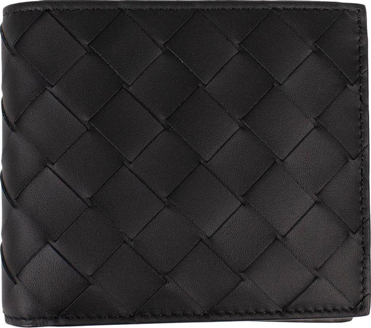 Bottega Veneta Intrecciato Bi-Fold Wallet 'Black'